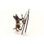 Bronzen Weense brons, pug-schilder
