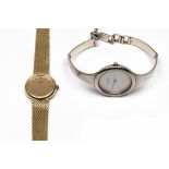 Rochemont, 14 kt. gouden dames polshorloge, quartz,