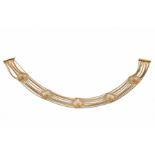 14 kt. Gouden choker, Art Deco,