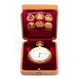 Waltham, 18 kt. gouden remontoirhorloge.