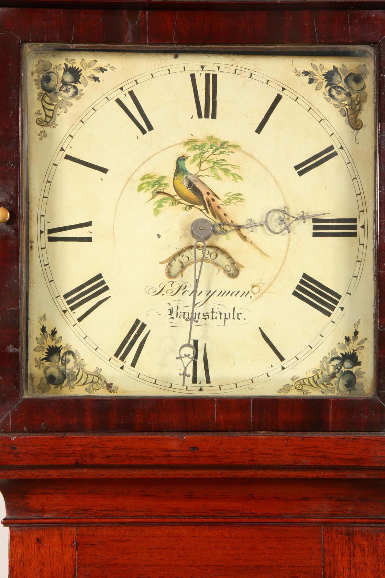 Engeland, staande klok, J. Parryman, 19e eeuw. - Image 2 of 2