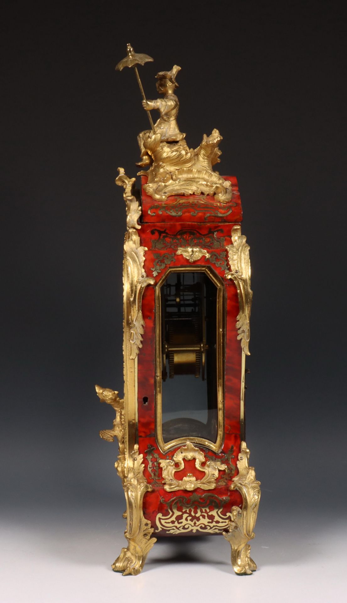 Frankrijk, Boulle console klok, Louis XV, 18e eeuw. - Bild 10 aus 10