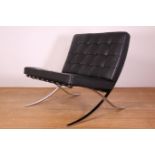 Ludwig Mies van der Rohe (1886-1969), 'Barcelona Chair', No. MR90.