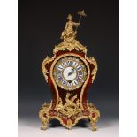 Frankrijk, Boulle console klok, Louis XV, 18e eeuw.