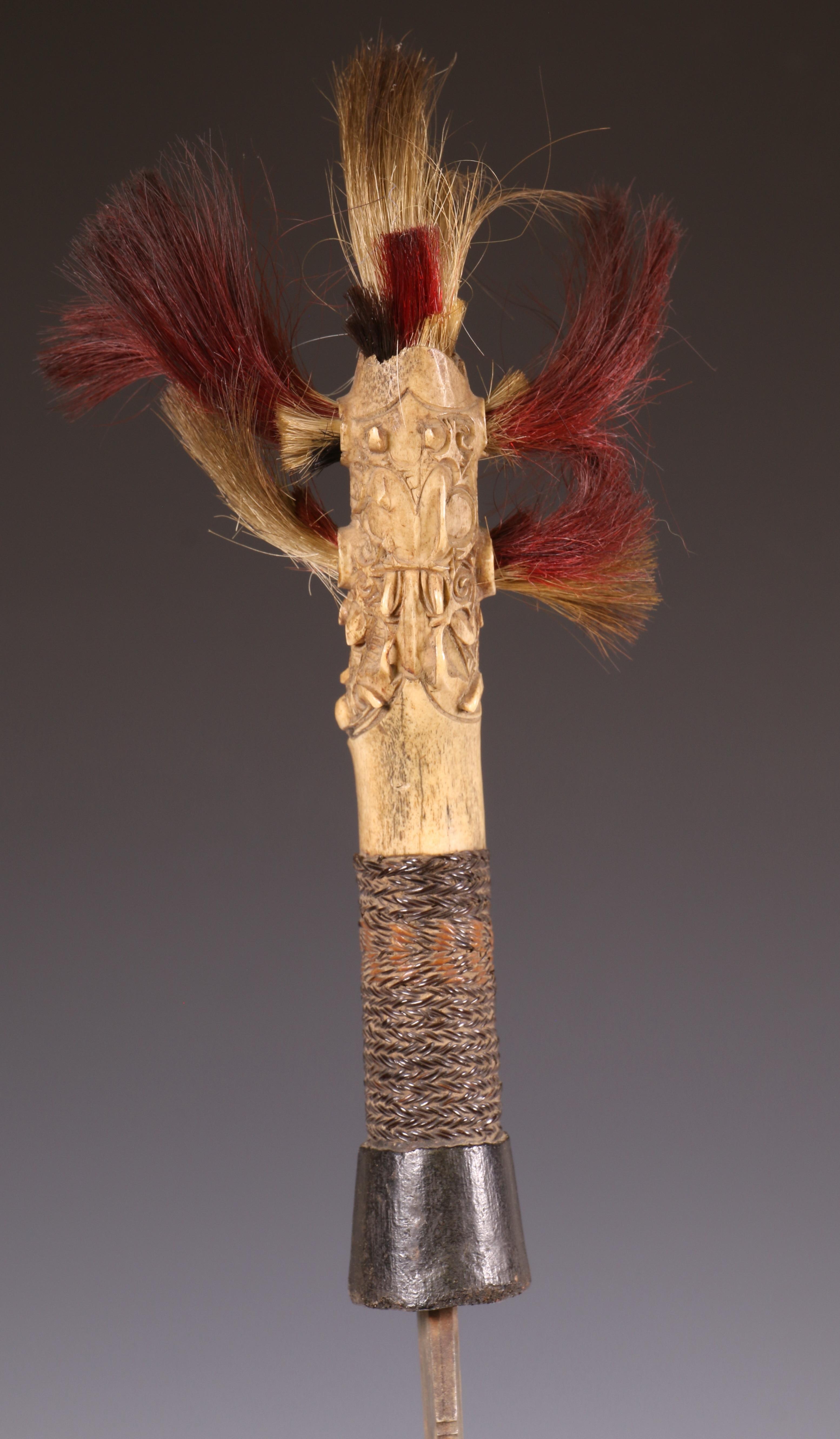 Borneo, East Kalimantan, Kenyah-Kayan Dayak, sword, mandau, - Image 4 of 9