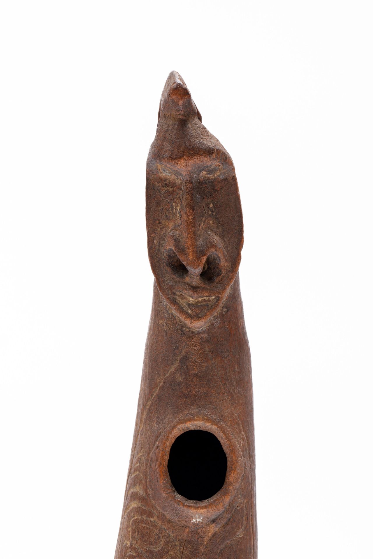 PNG, Ramu, wooden trumpet, - Bild 3 aus 10