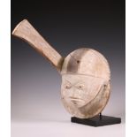 Nigeria, Yoruba, helmet mask, gelede