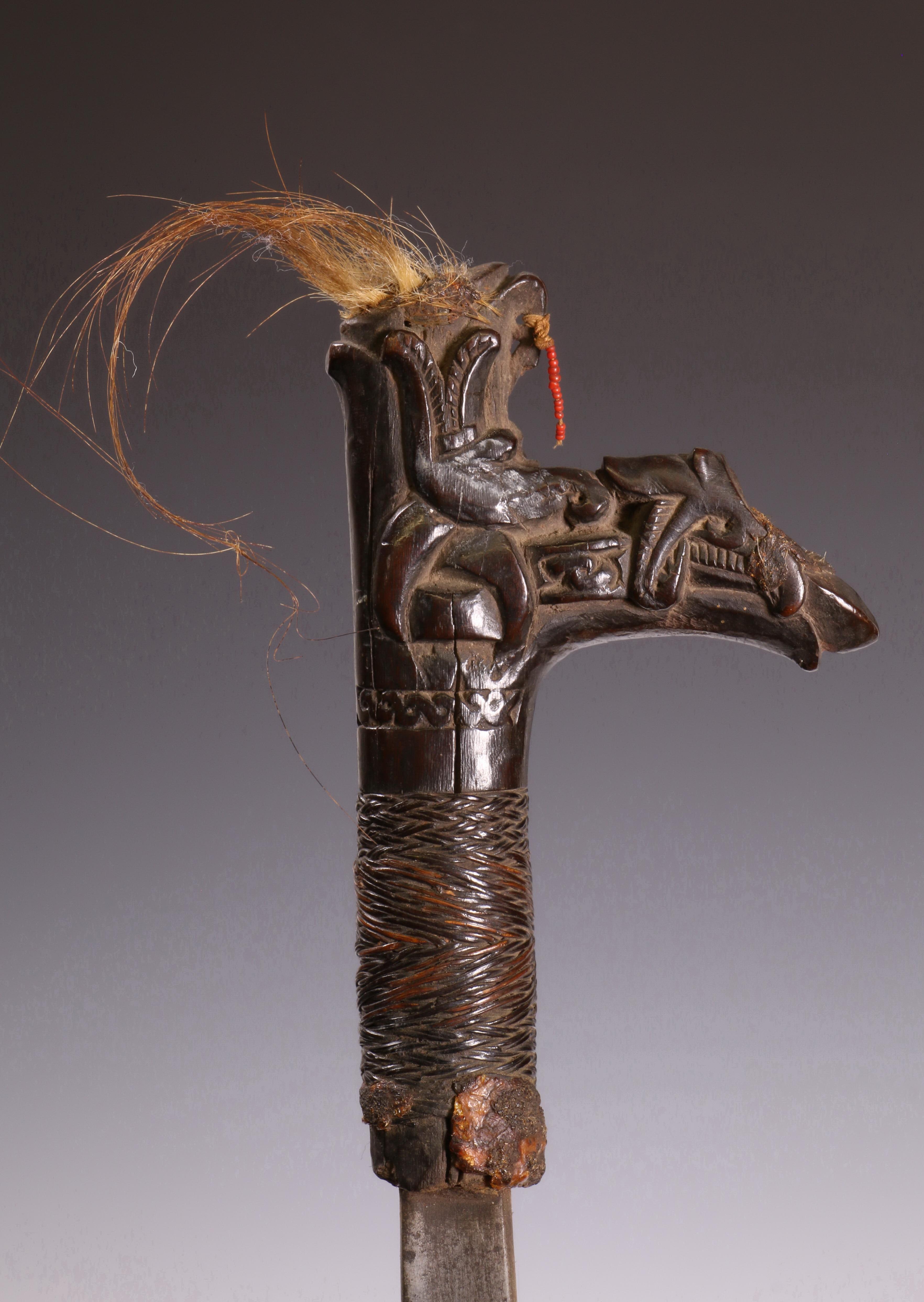 Borneo, Kalimantan, Dayak, three various swords, mandau, - Image 28 of 28