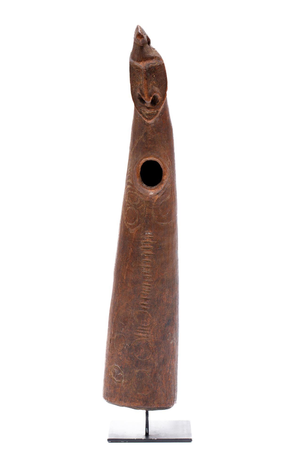 PNG, Ramu, wooden trumpet, - Bild 7 aus 10