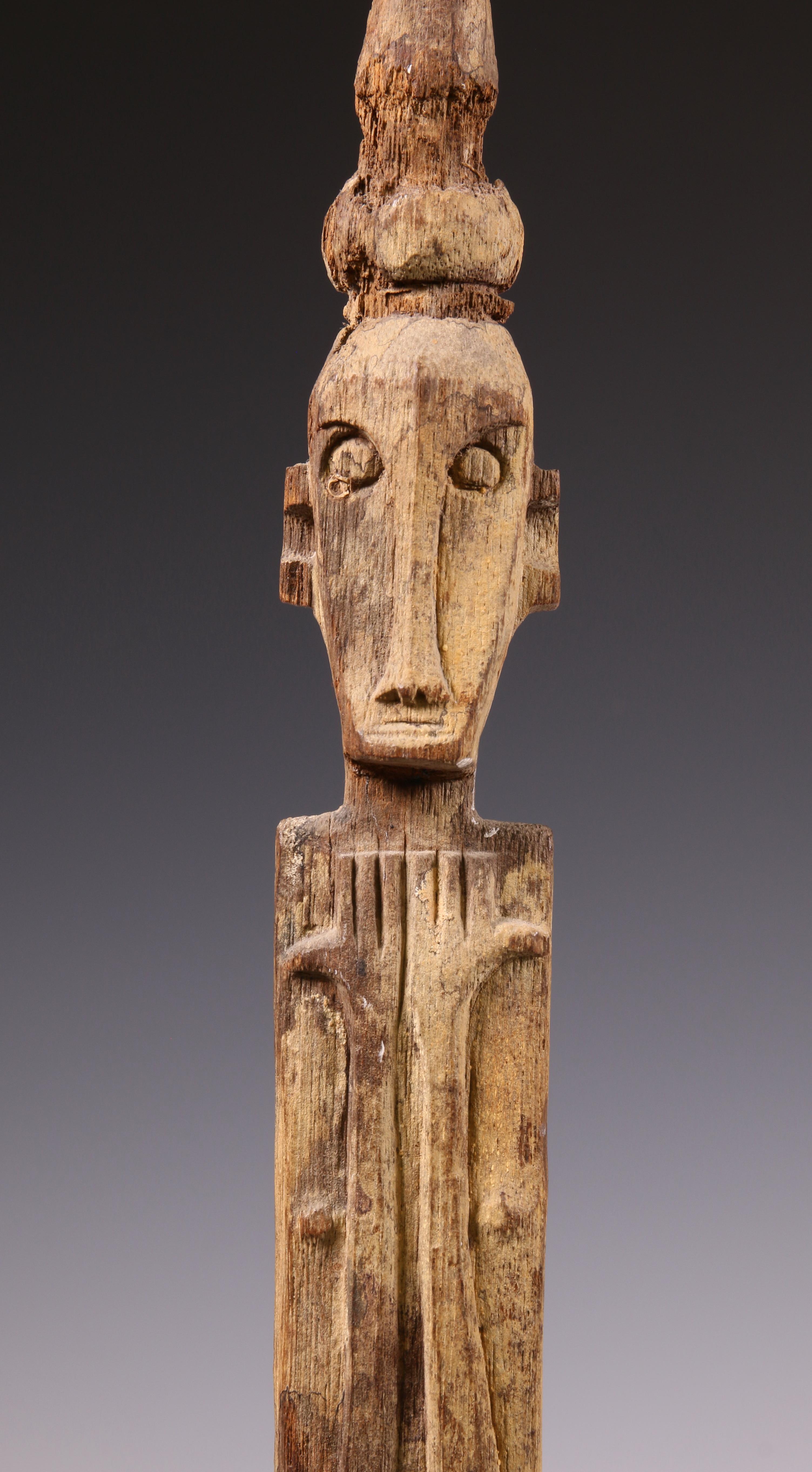 Borneo, Central Kalimantan, Dayak, carved wooden spirit figure - Image 5 of 5