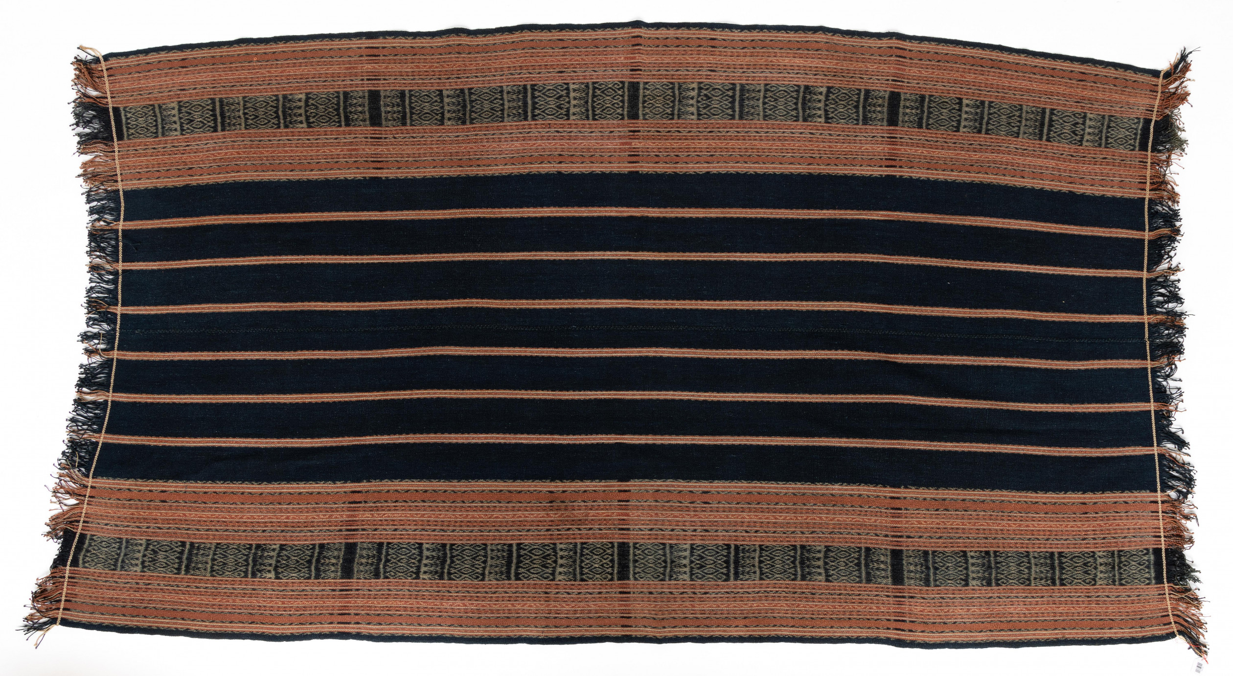 Timor, Insana-Maemsena, man's wrap, selendang, handspun cotton. - Image 2 of 2