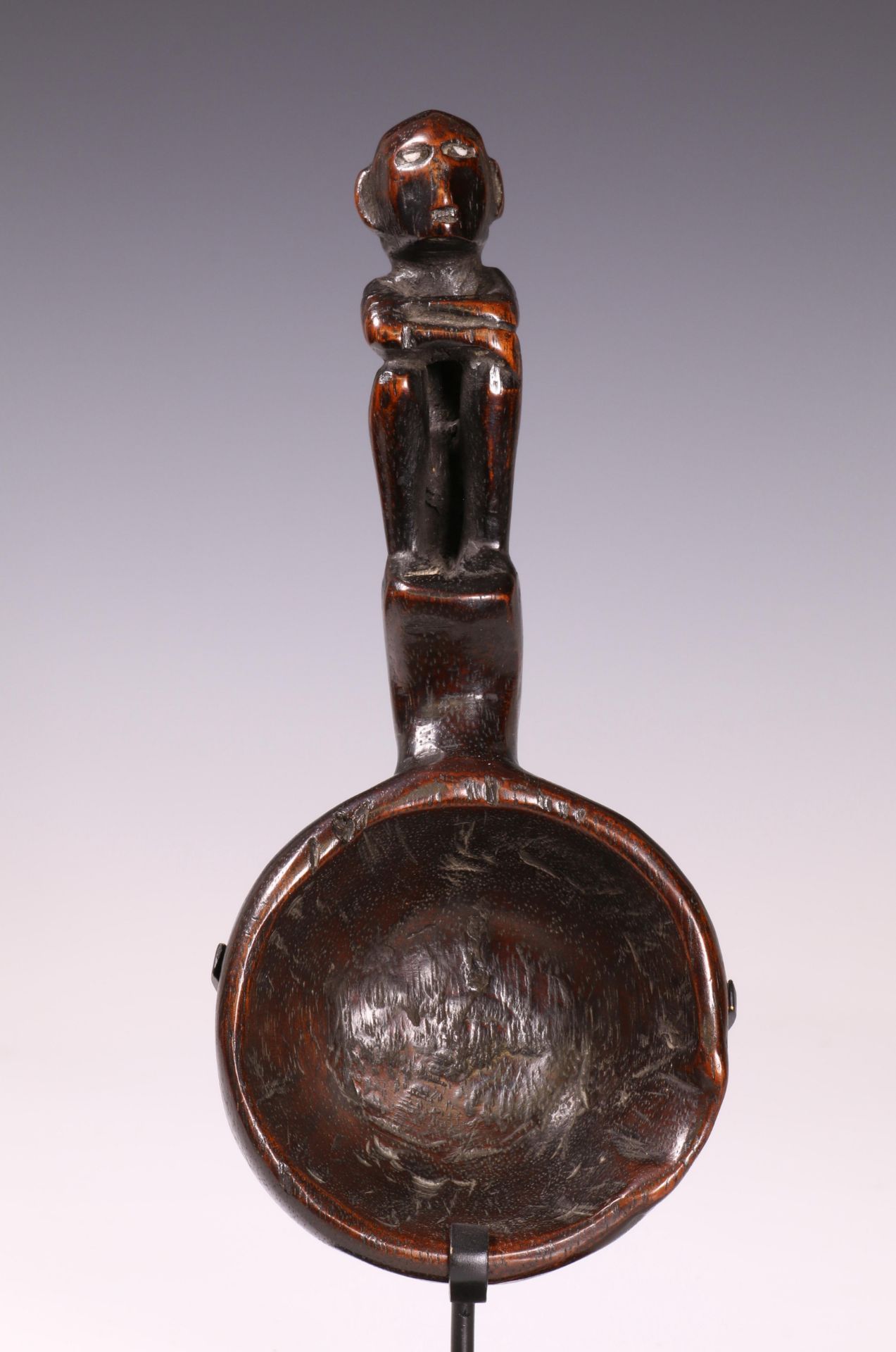 Philippines, Luzon, Ifugao, a wooden ceremonial ladle, - Bild 2 aus 6