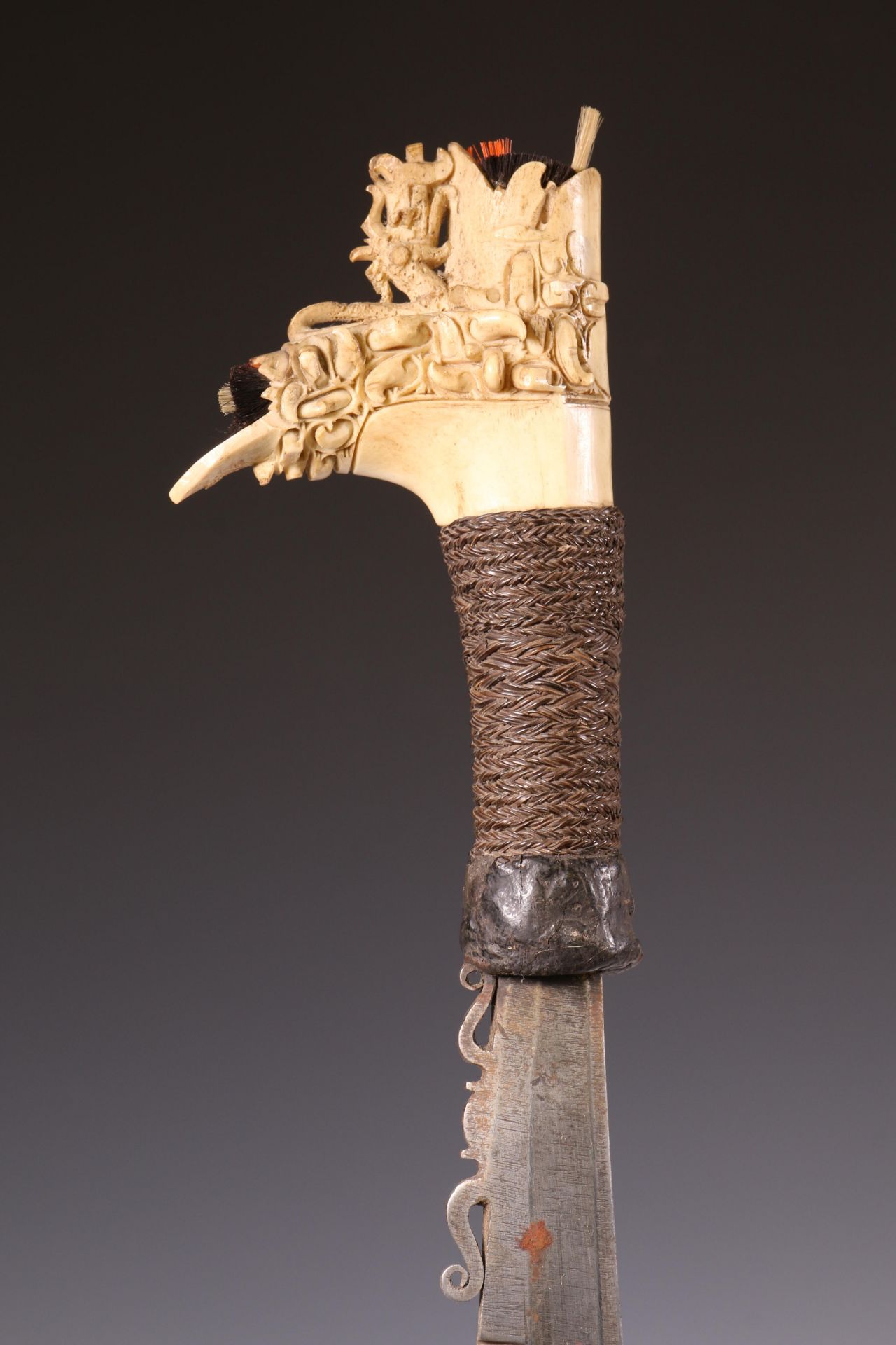 Borneo, East Kalimantan, Kenyah-Kayan, sword, mandau