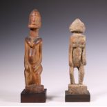 Mali, Dogon, two ancestor figures