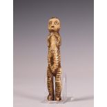 D.R.Congo, Lega, bone anthropomorphic female figure