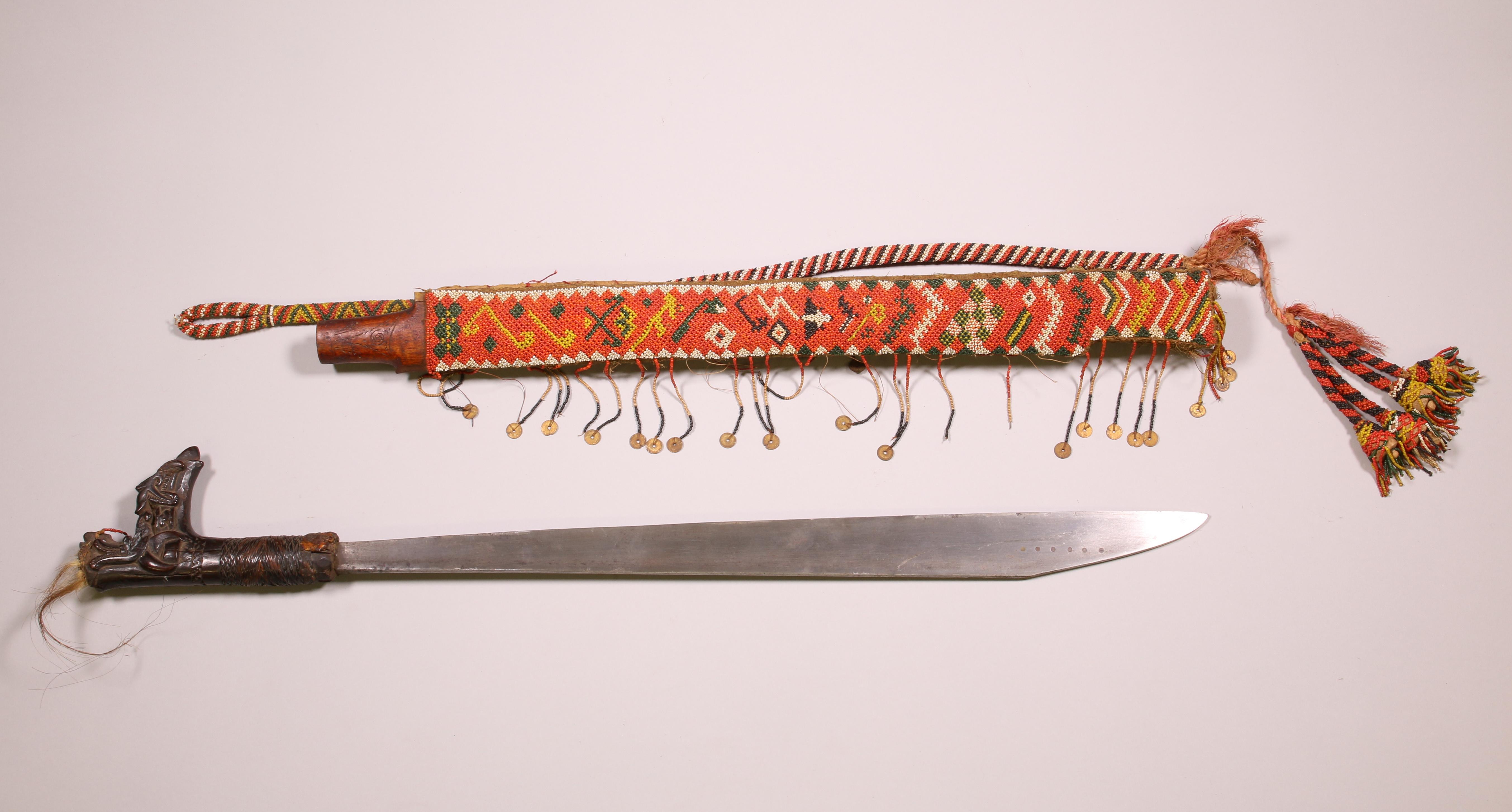 Borneo, Kalimantan, Dayak, three various swords, mandau, - Image 24 of 28