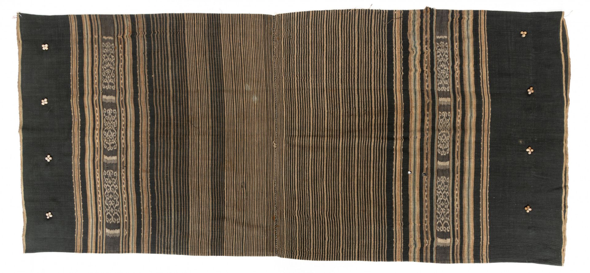 Moluccas, Tanimbar, Fordata, woman's sarong, bakan maran, early 20th century,