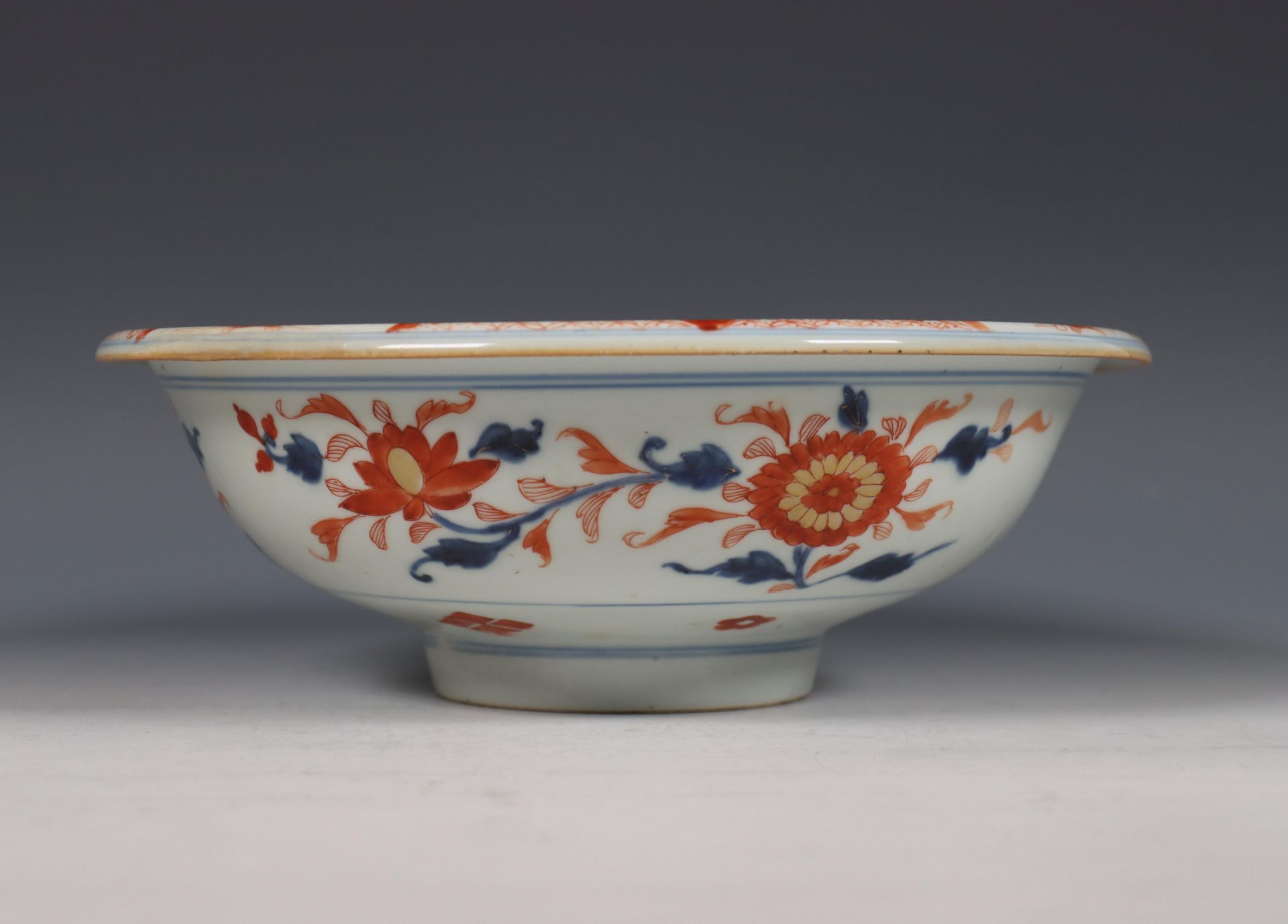 China, Imari porseleinen kom, 18 eeuw, - Bild 3 aus 6