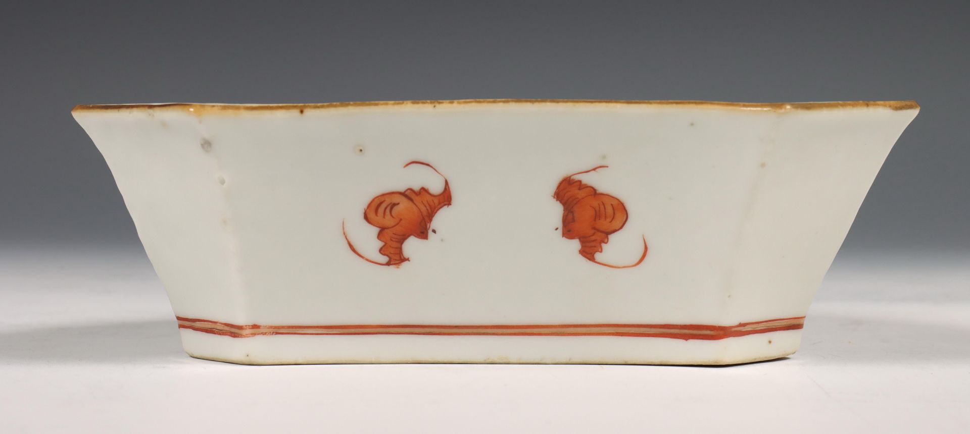 China, famille rose 'sweetmeat' set, ca. 1900, - Bild 17 aus 23