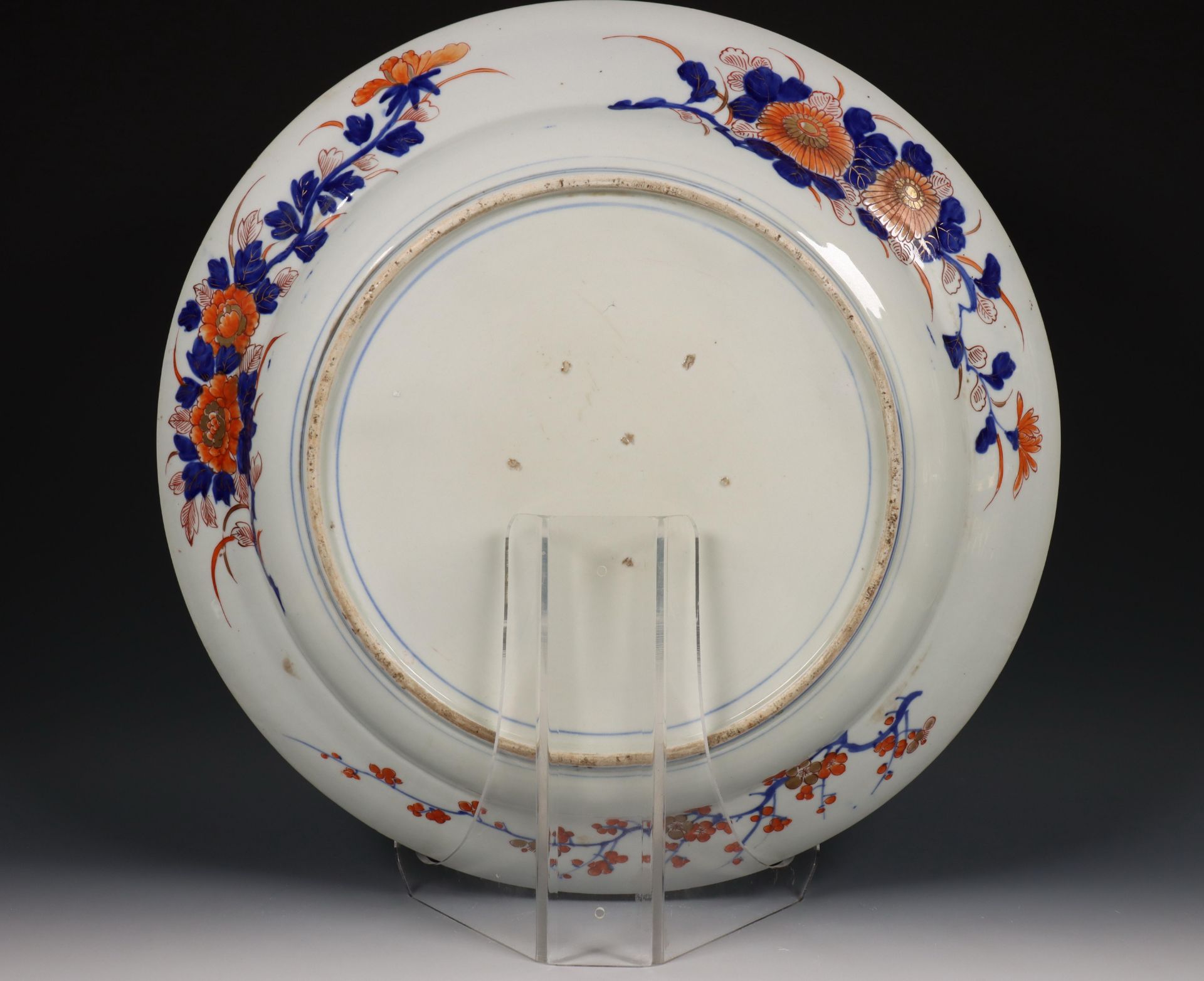 Japan, grote Imari porseleinen schotel, Meiji periode (1868-1912), - Bild 3 aus 3