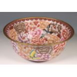 Japan, cloisonné kom, 20e eeuw,