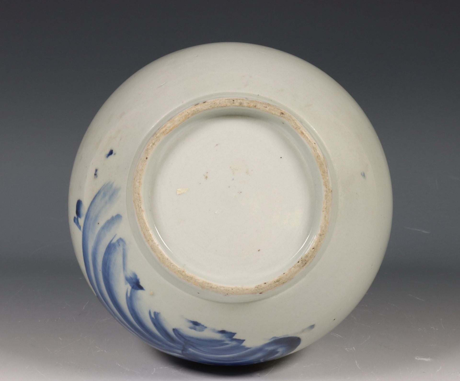 Japan, blauw-wit porseleinen fles, Edo periode (1603-1868), - Bild 9 aus 10