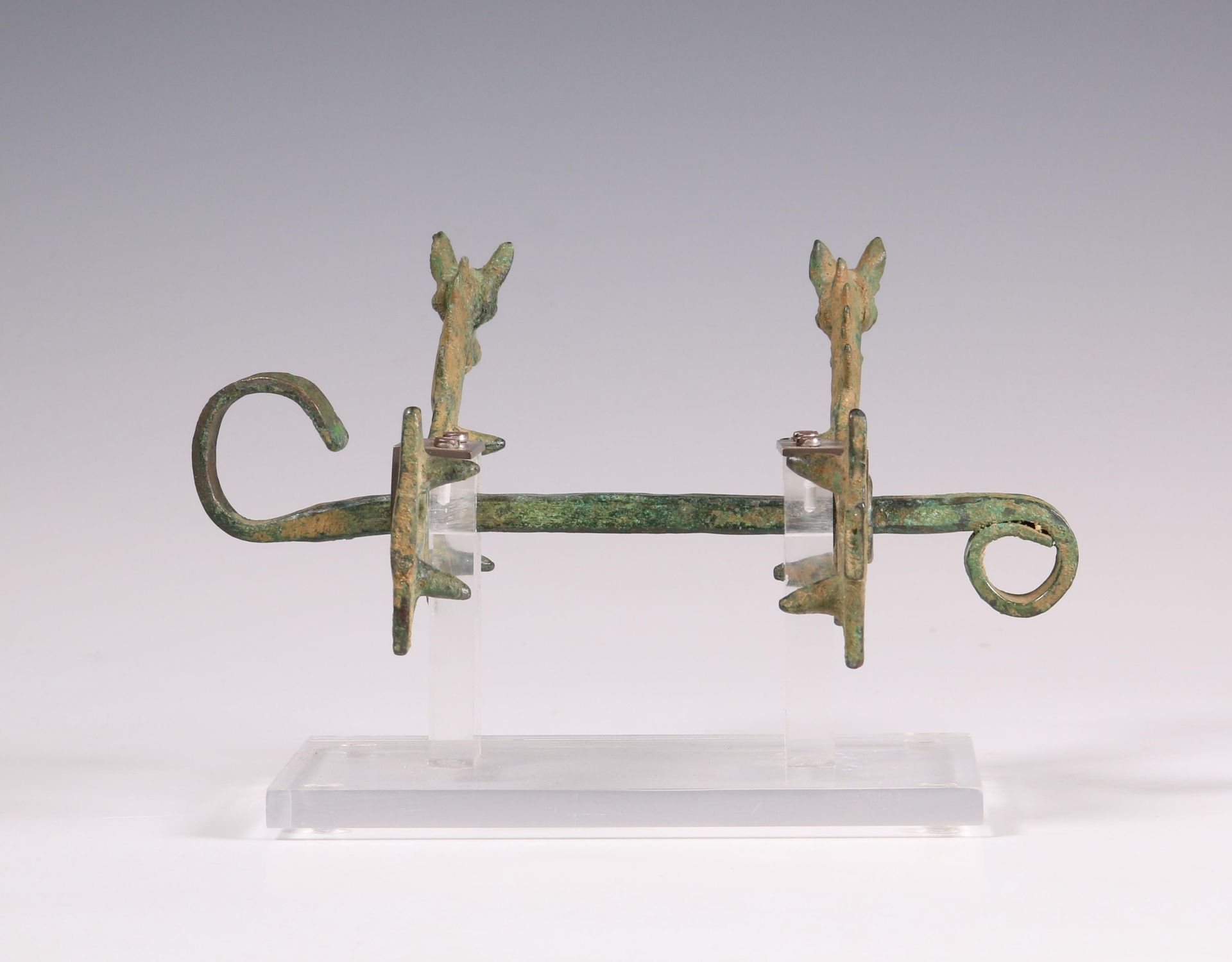 Luristan, bronze horse bit, ca. 8th century BC - Image 4 of 5