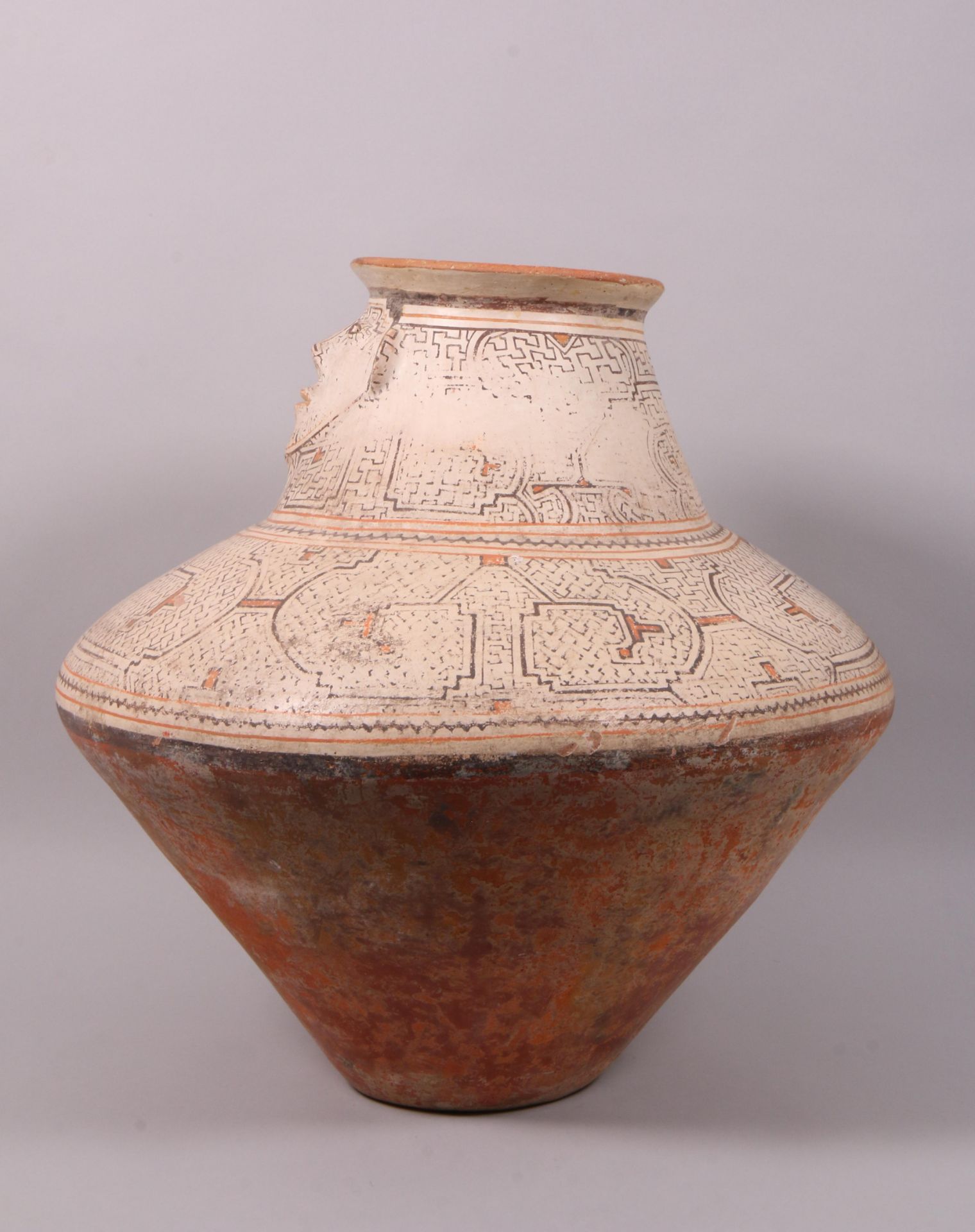 Peruvian Amazone, Shipibo Indians, large pottery vessel-storage bowl, 20th century - Bild 8 aus 8