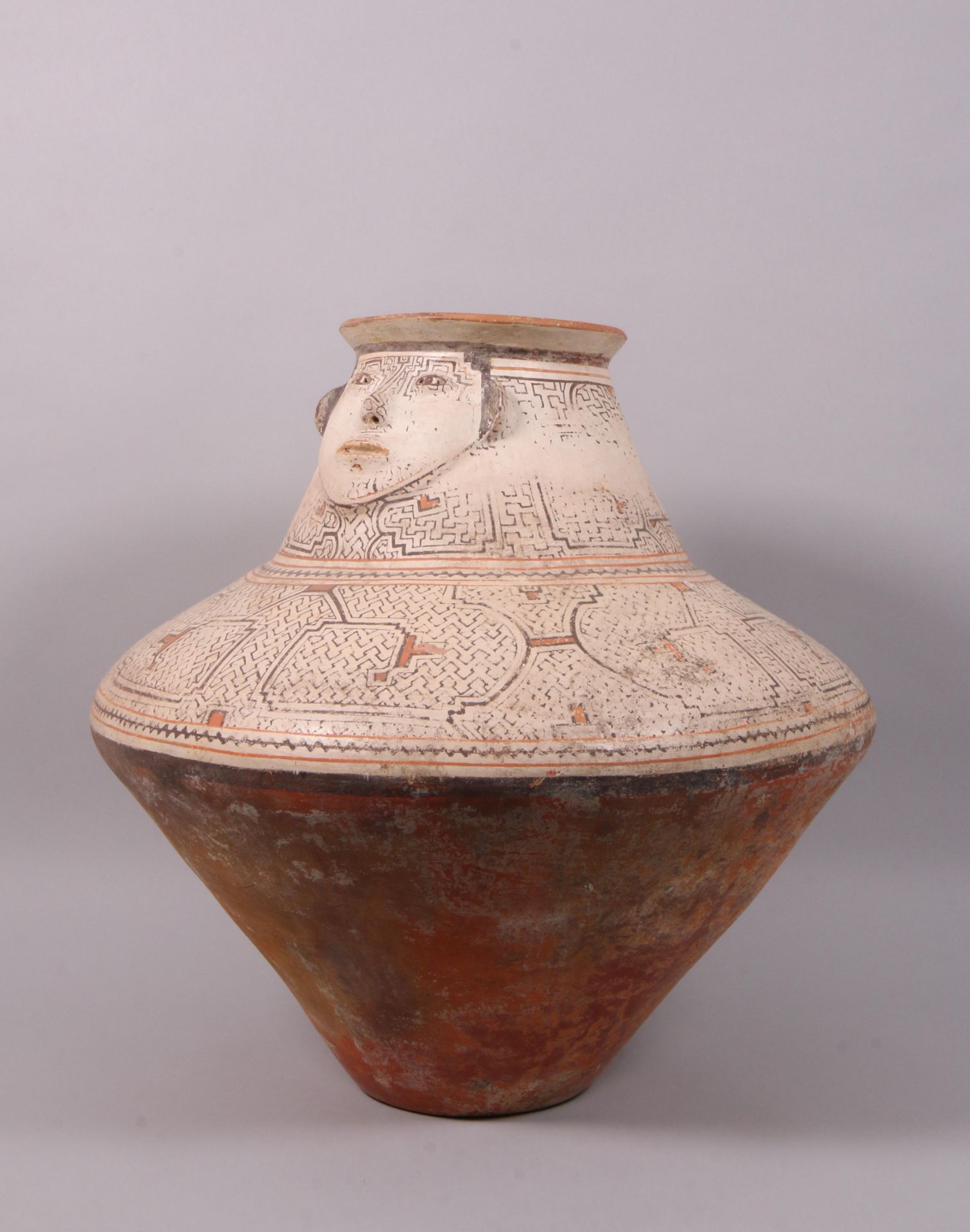 Peruvian Amazone, Shipibo Indians, large pottery vessel-storage bowl, 20th century - Bild 7 aus 8