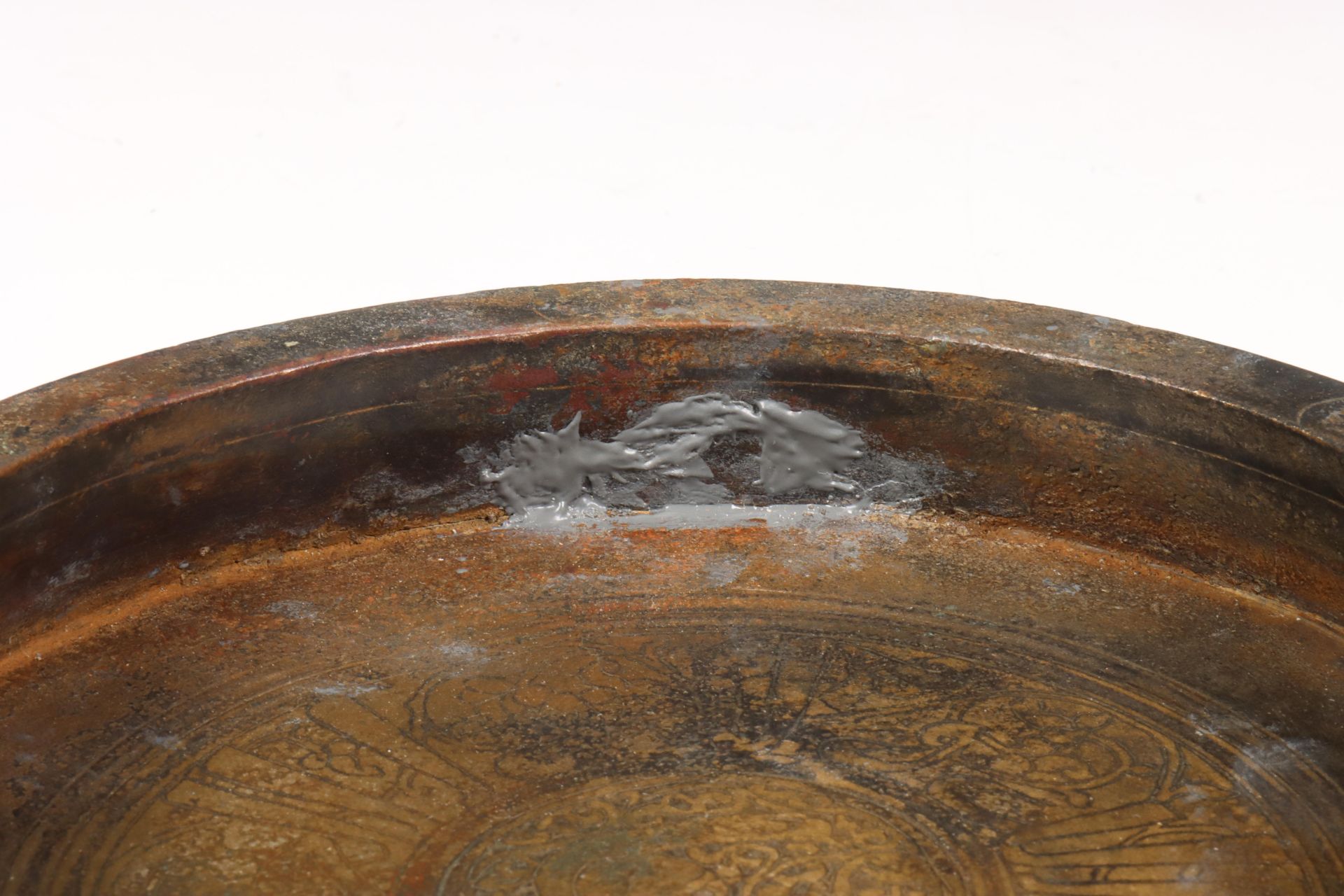 Persia, bronze Seljuk ceremonial bowl, ca. 1100-1200, - Image 4 of 4