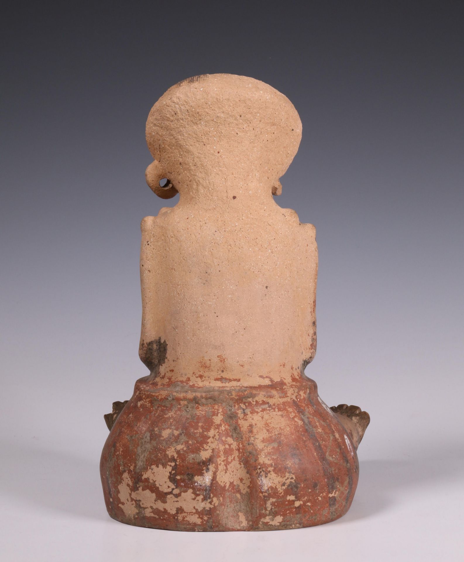 Mexico, Chinesco, a seated female figure, 100 BC - 250 AD; - Bild 5 aus 6