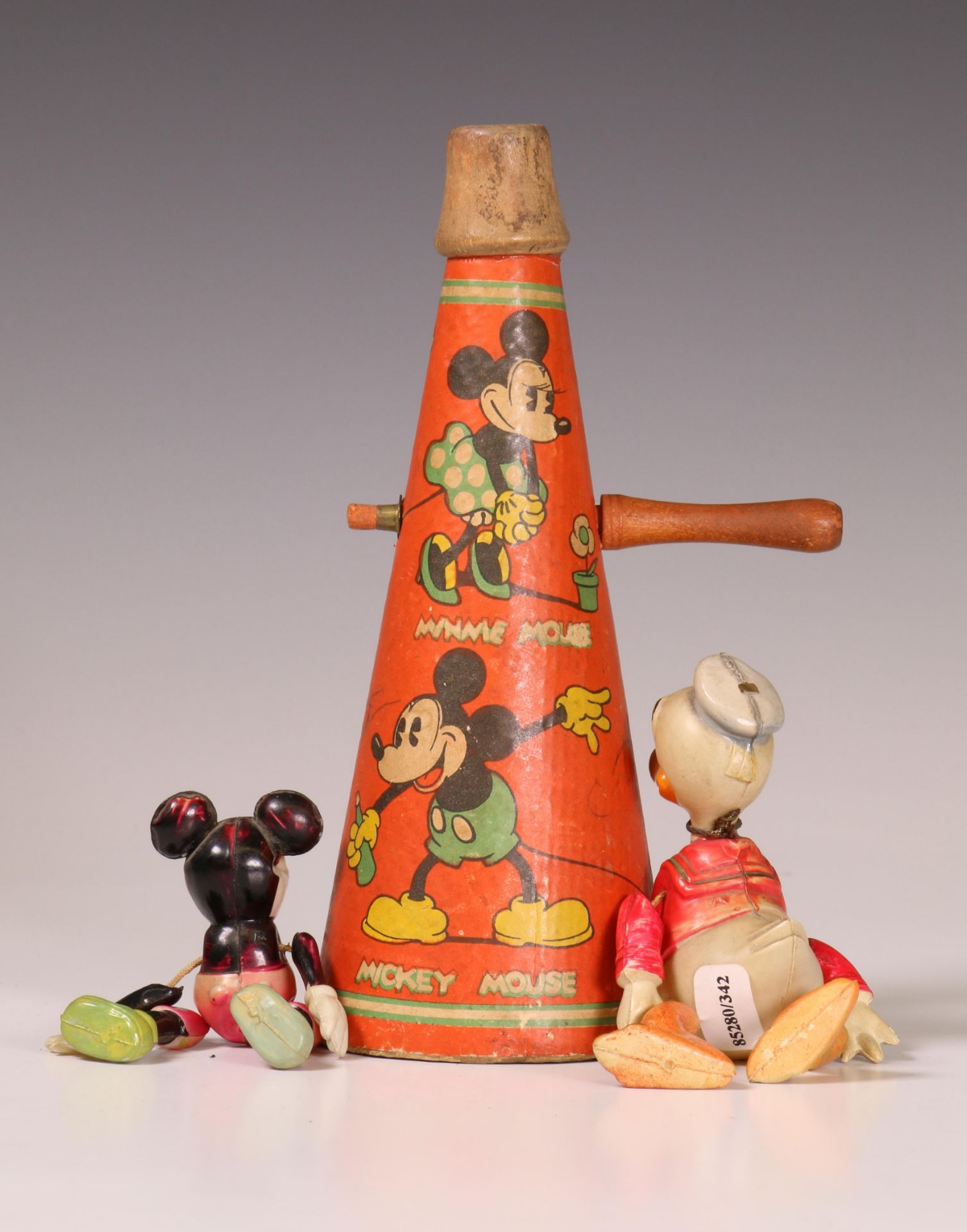 Japan, twee celluloid figuren; Donald Duck en Mickey Mouse, ca. 1930 - Bild 3 aus 9