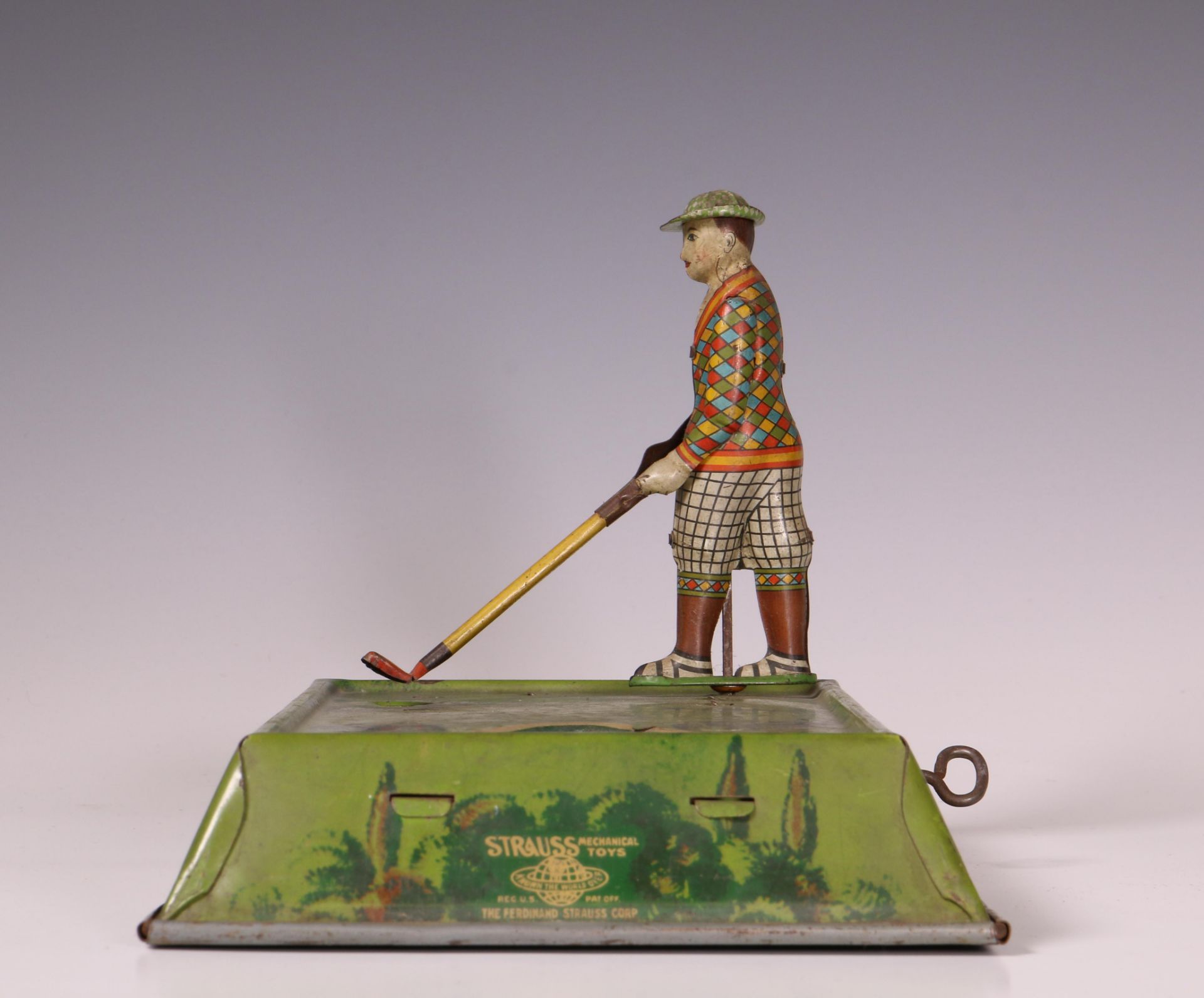 USA, Ferdinand Strauss, 'Play Golf', ca. 1930