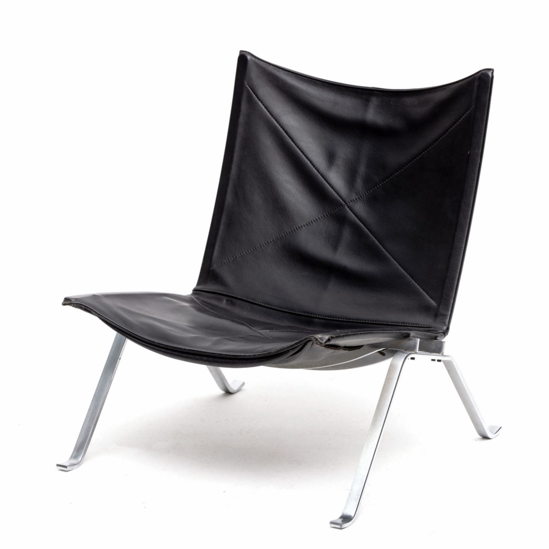 Poul Kjaerholm voor Fritz Hansen, Denenmarken, PK22 lounge chair, ontwerp 1955-1956, vervaardigd 198