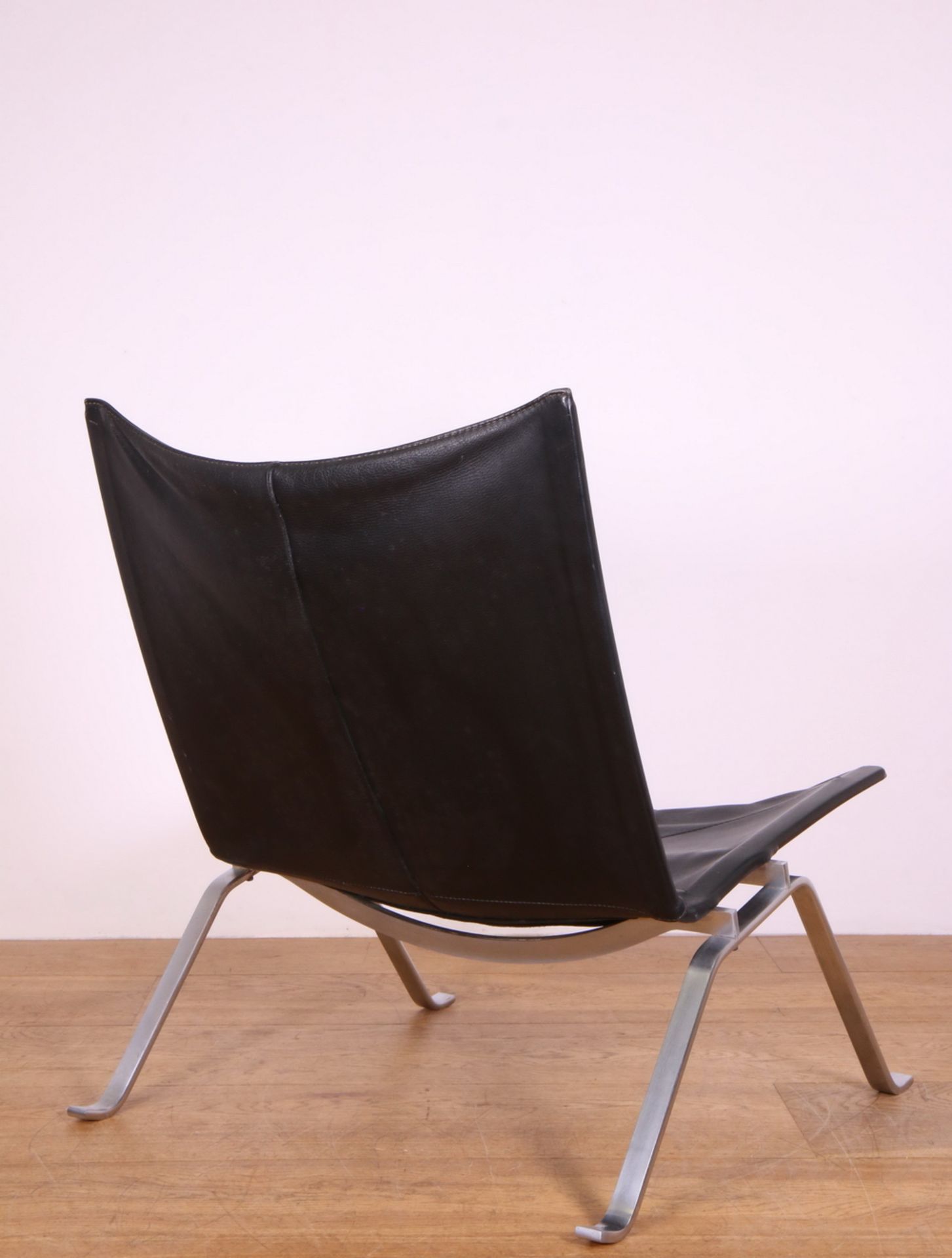 Poul Kjaerholm voor Fritz Hansen, Denenmarken, PK22 lounge chair, ontwerp 1955-1956, vervaardigd 198 - Image 3 of 8