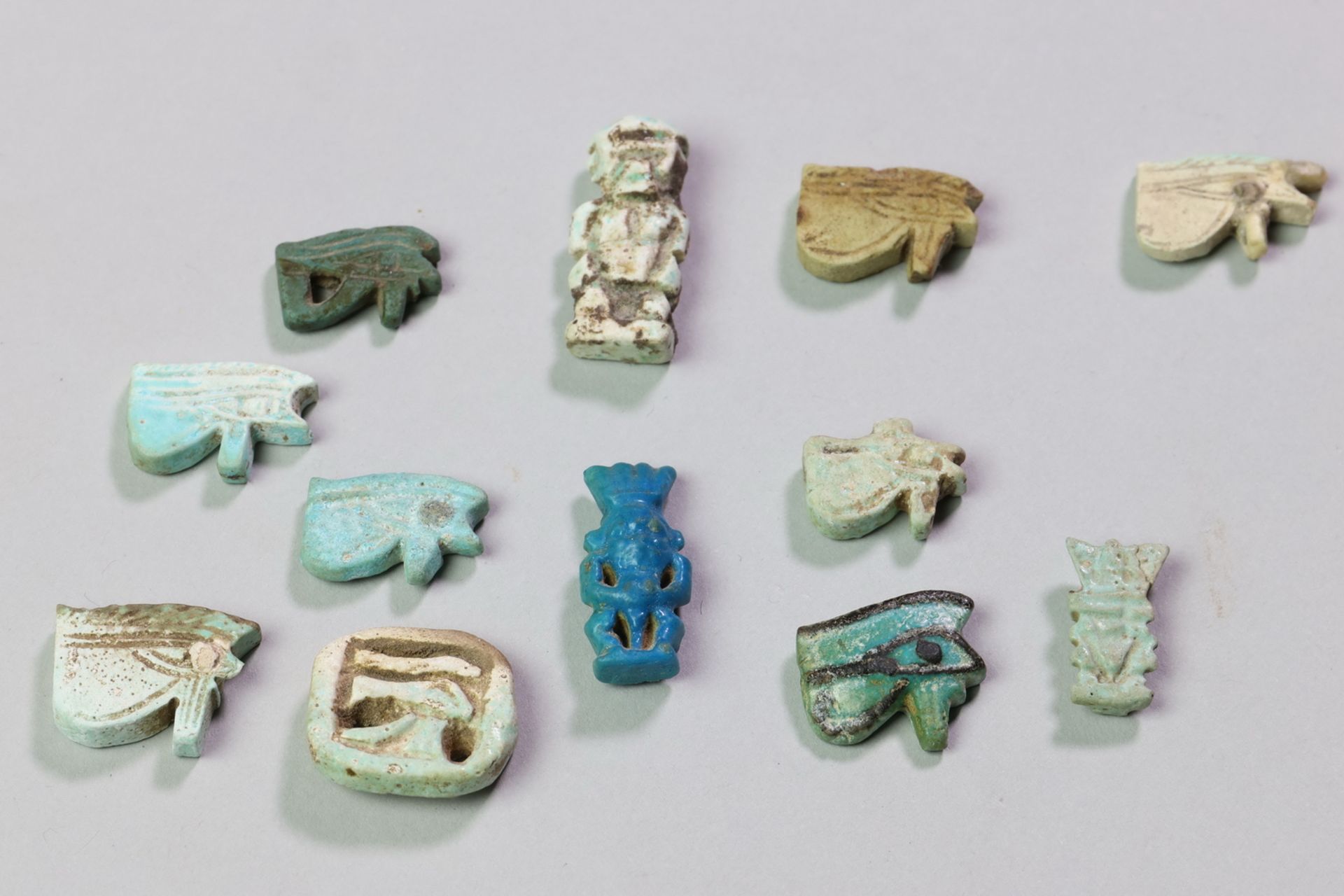 Egypt, a collection of various amulets, Late Period., - Image 2 of 3