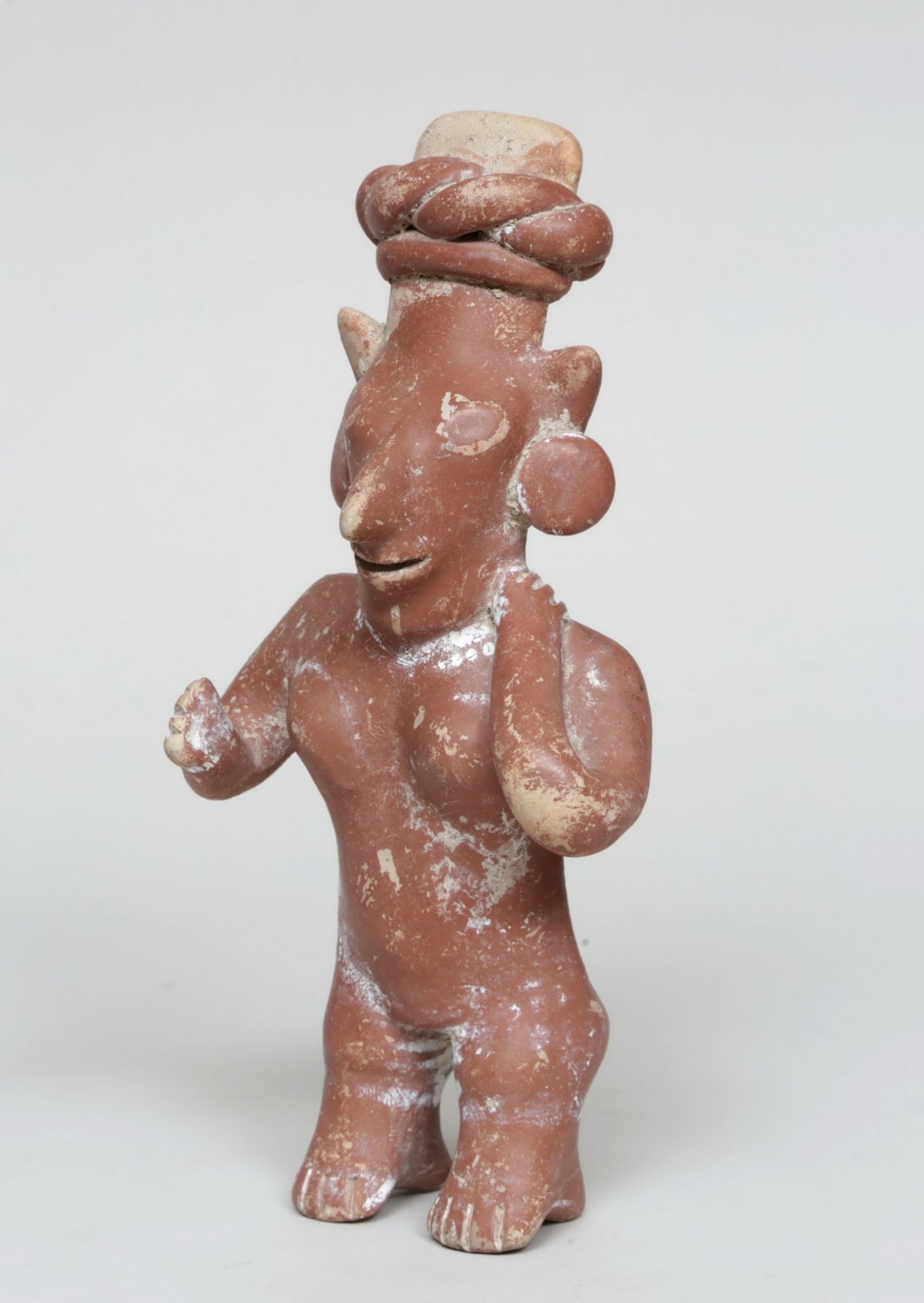 West Mexico, Jalisco, 3rd BC - 1st AD, standing female figure.