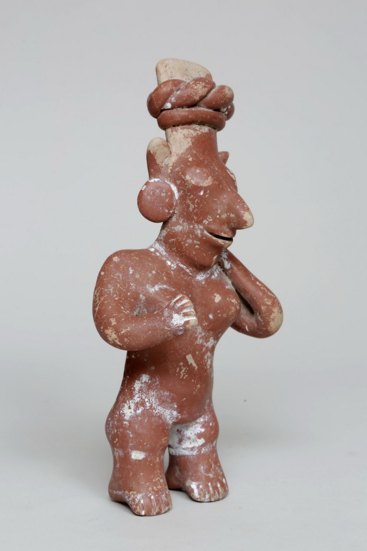 West Mexico, Jalisco, 3rd BC - 1st AD, standing female figure. - Image 2 of 4