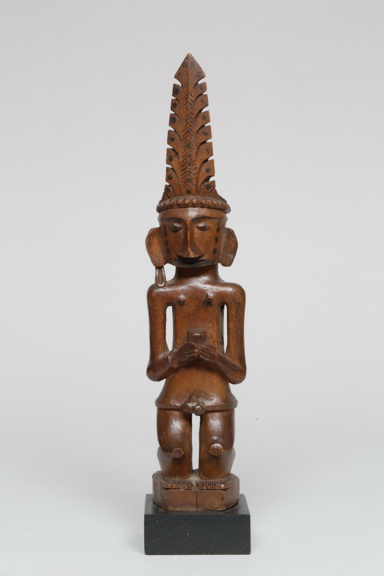 Central Nias, a male ancestor figure, adu zatua, ca. 1900, - Image 5 of 5