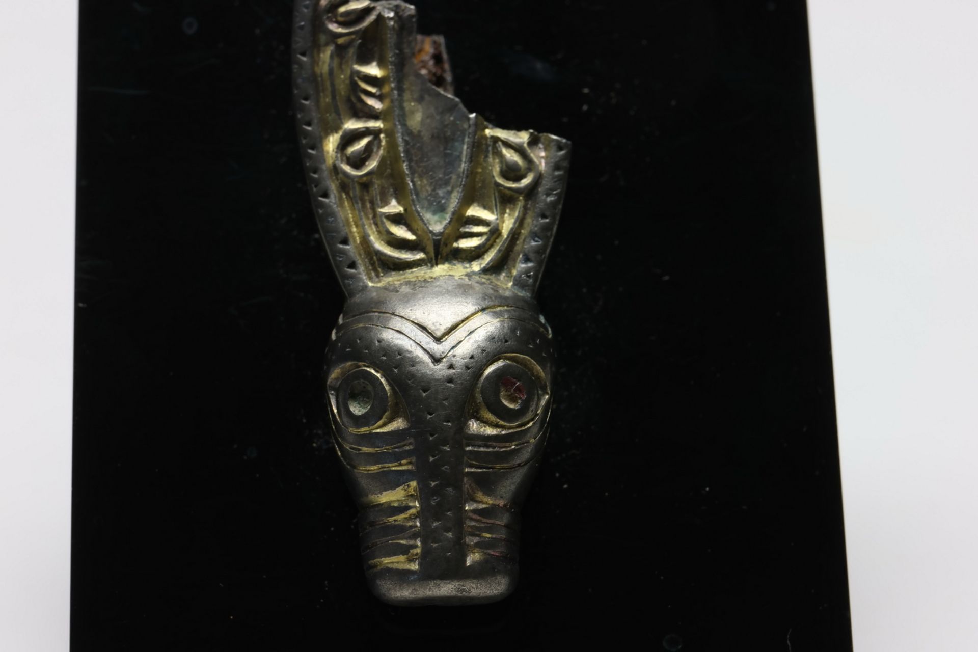 Merovingian part of a silver fibula, 6th-7th century, - Image 6 of 6
