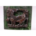 Parthian bronze buckle with a depiction of a horse, 2nd-3rd century AD,