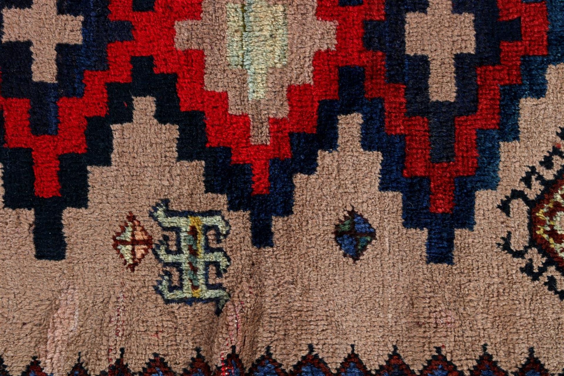 Hand-knotted oriental carpet, Gabbeh Ghashgie - Bild 2 aus 3