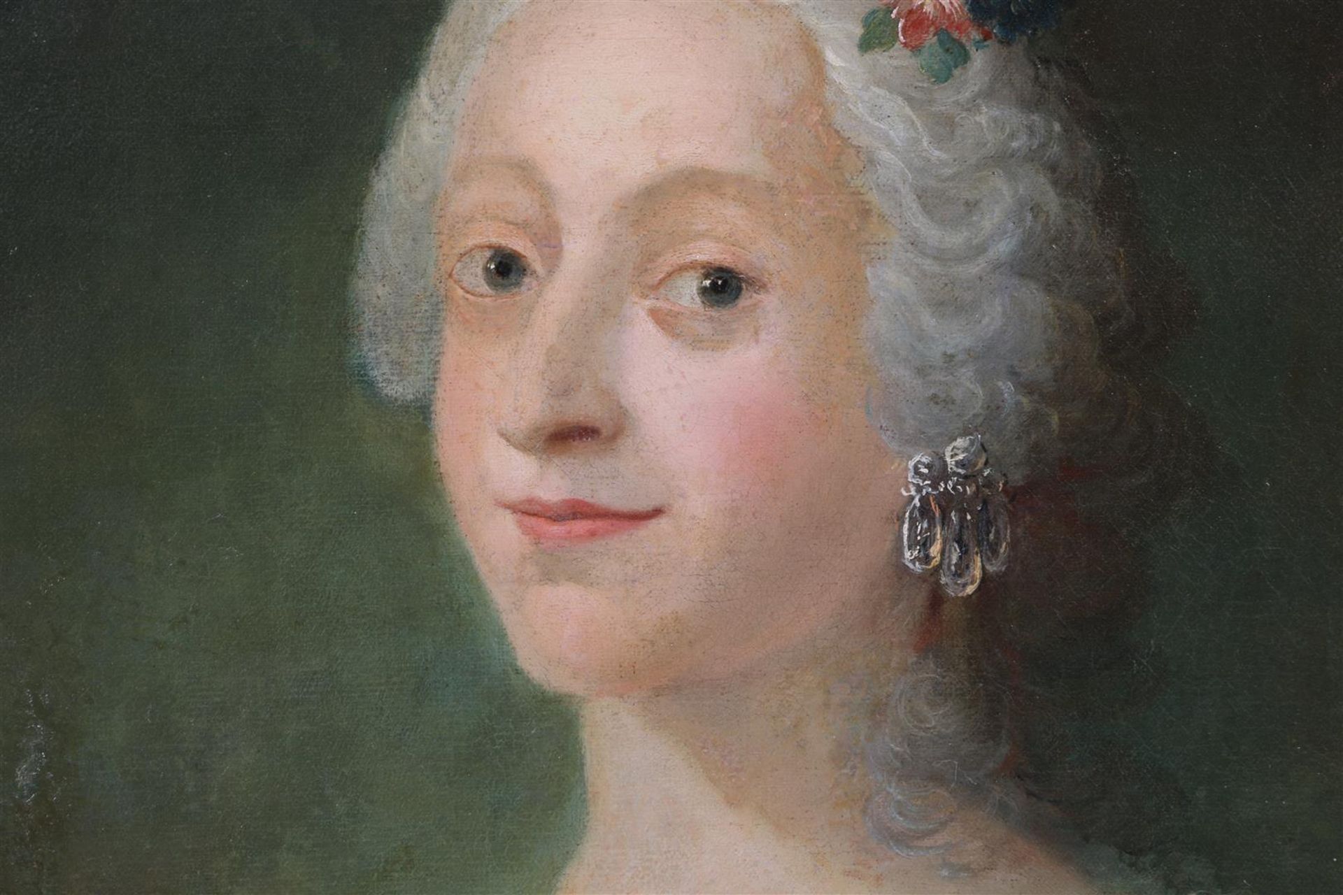 Peder Als (1726-1776) Portrait of Queen Louise of Hanover - Bild 13 aus 14