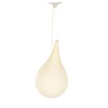 Plastic drop pendant lamp, design Hopf & Wortman