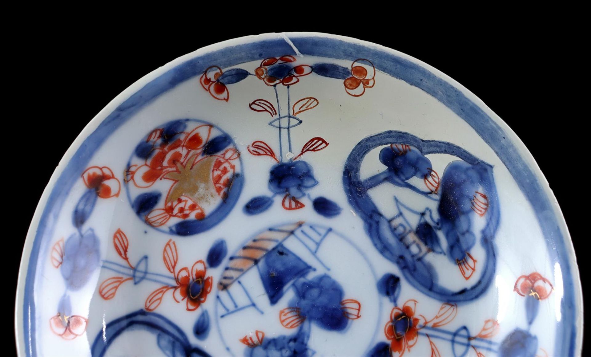 Lot of porcelain with Imari decor, China 18th/19th century - Bild 3 aus 5