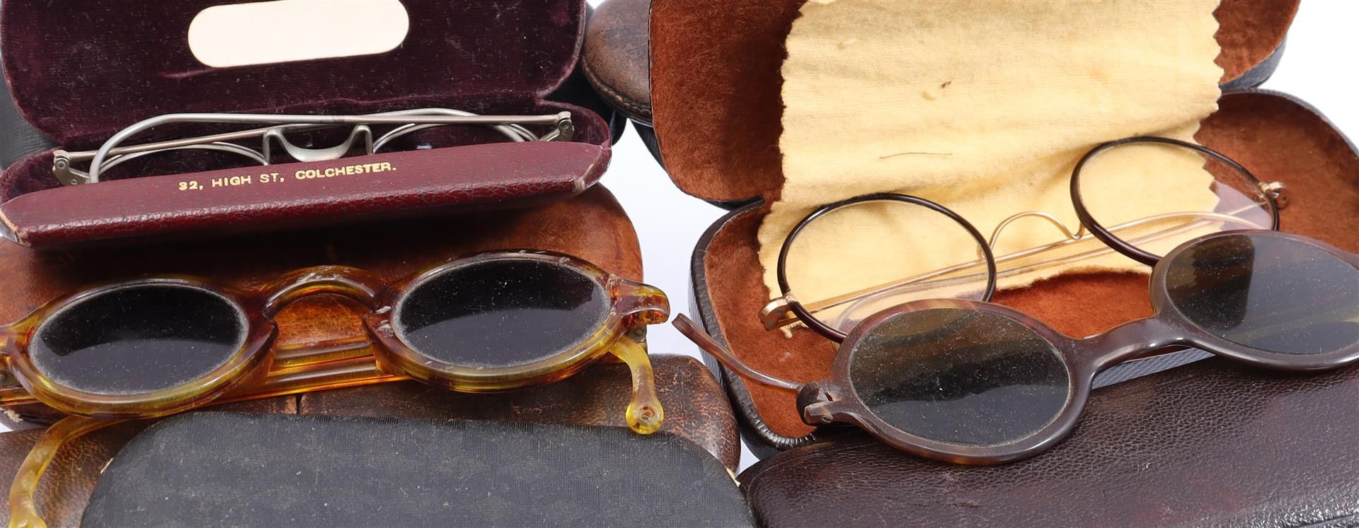 Collection of old glasses, glasses cases - Bild 2 aus 3