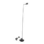 Artemide black metal floor lamp