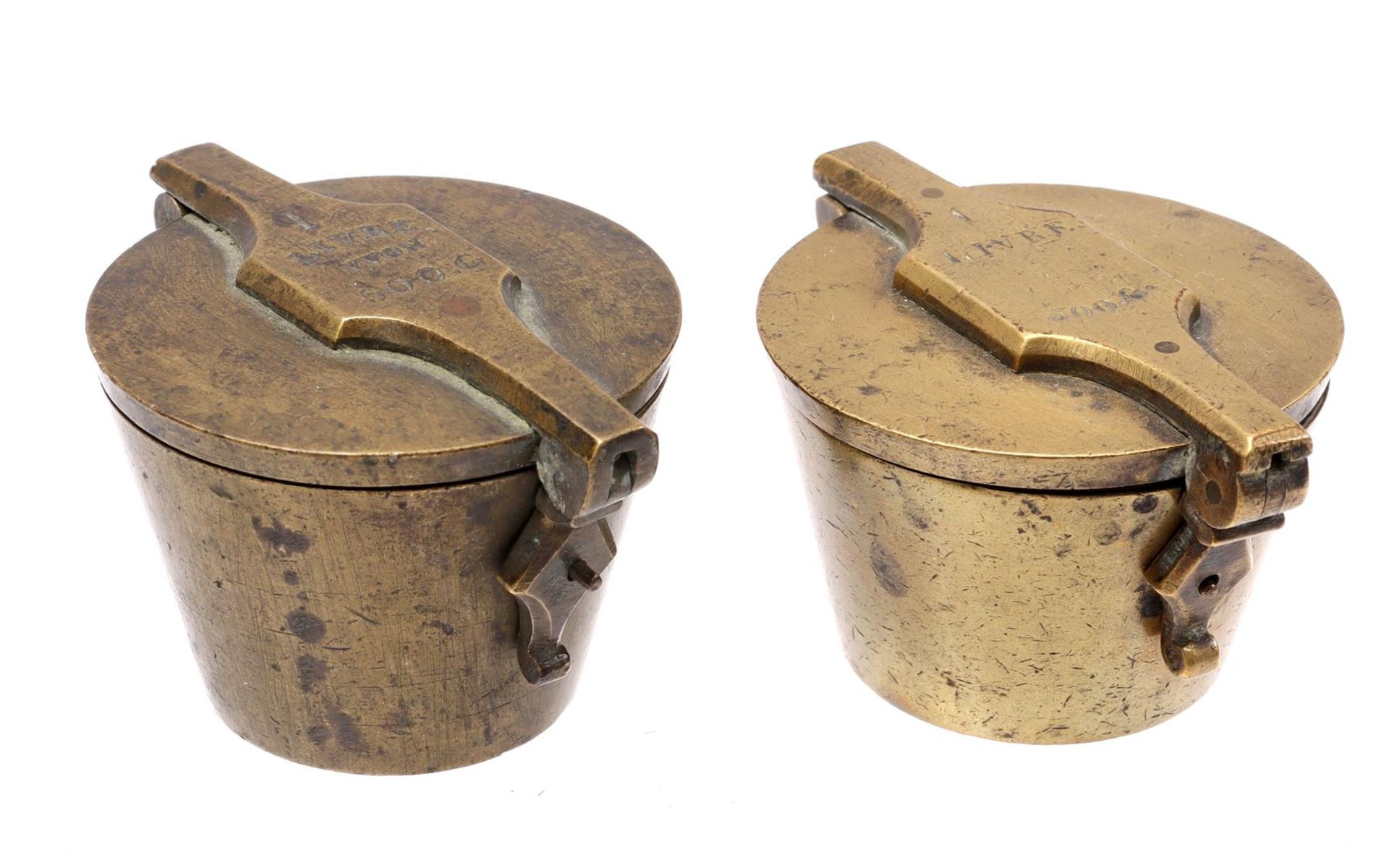 2 brass closing weights - Bild 3 aus 3