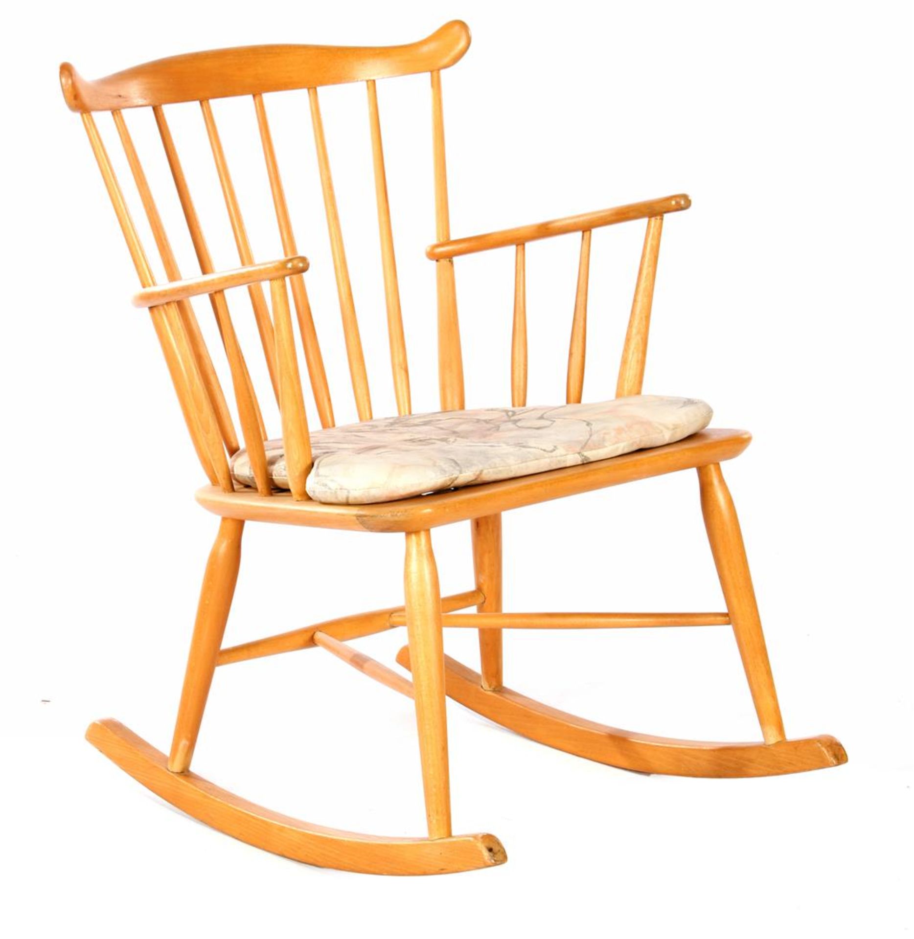 Beechwood rocking chair