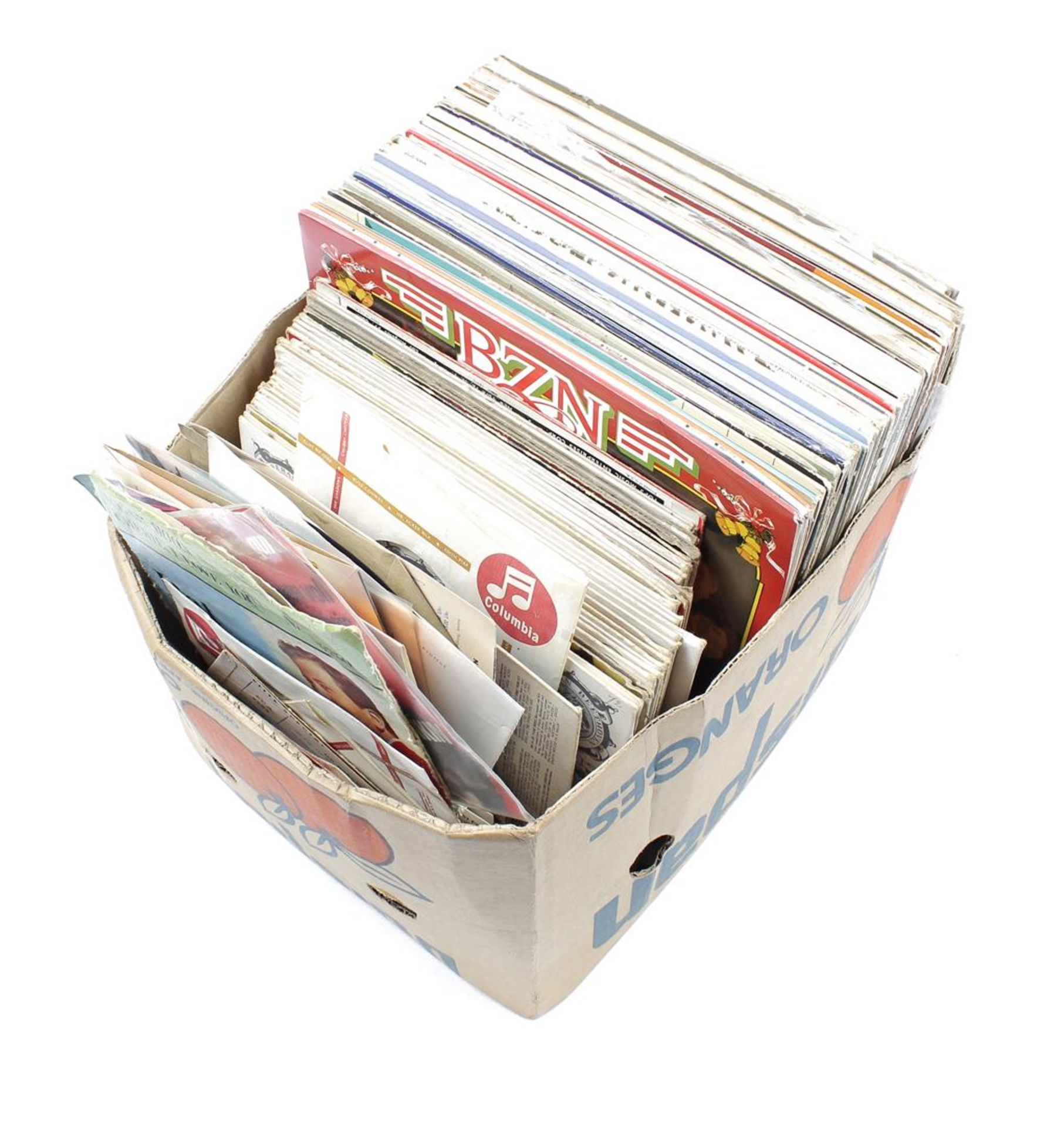 Box with LPs